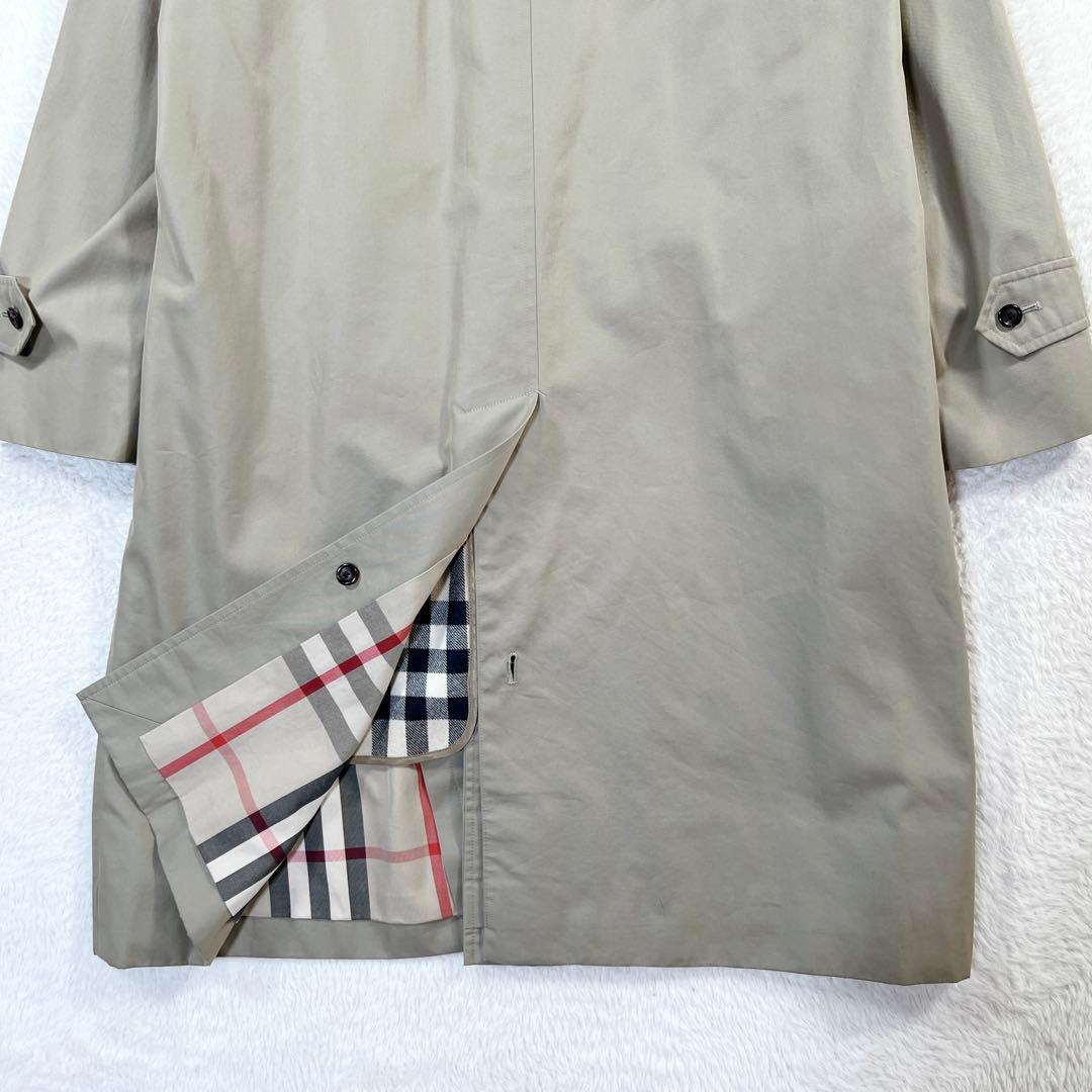 バーバリーロンドン バルマカーン コート メガチェック カシミヤ