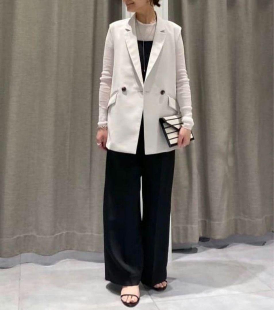 ☆美品☆《NOBLE》24SS サスペンダー オールインワン 36