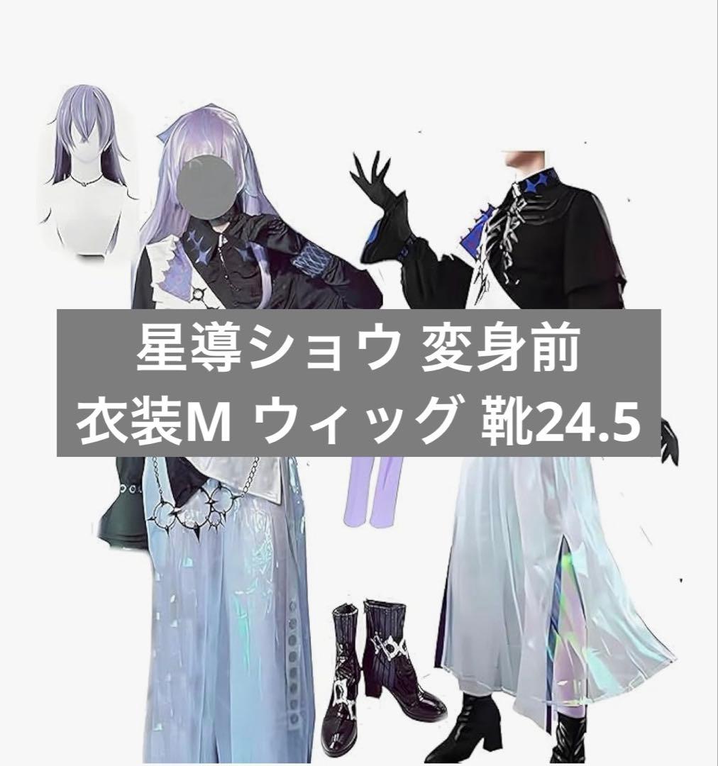 星導ショウ 変身前 コスプレ 衣装 ウィッグ 靴 - メルカリ