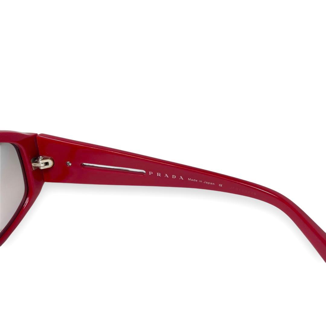 プラダスポーツ サングラス レッド サイドロゴ - メルカリ