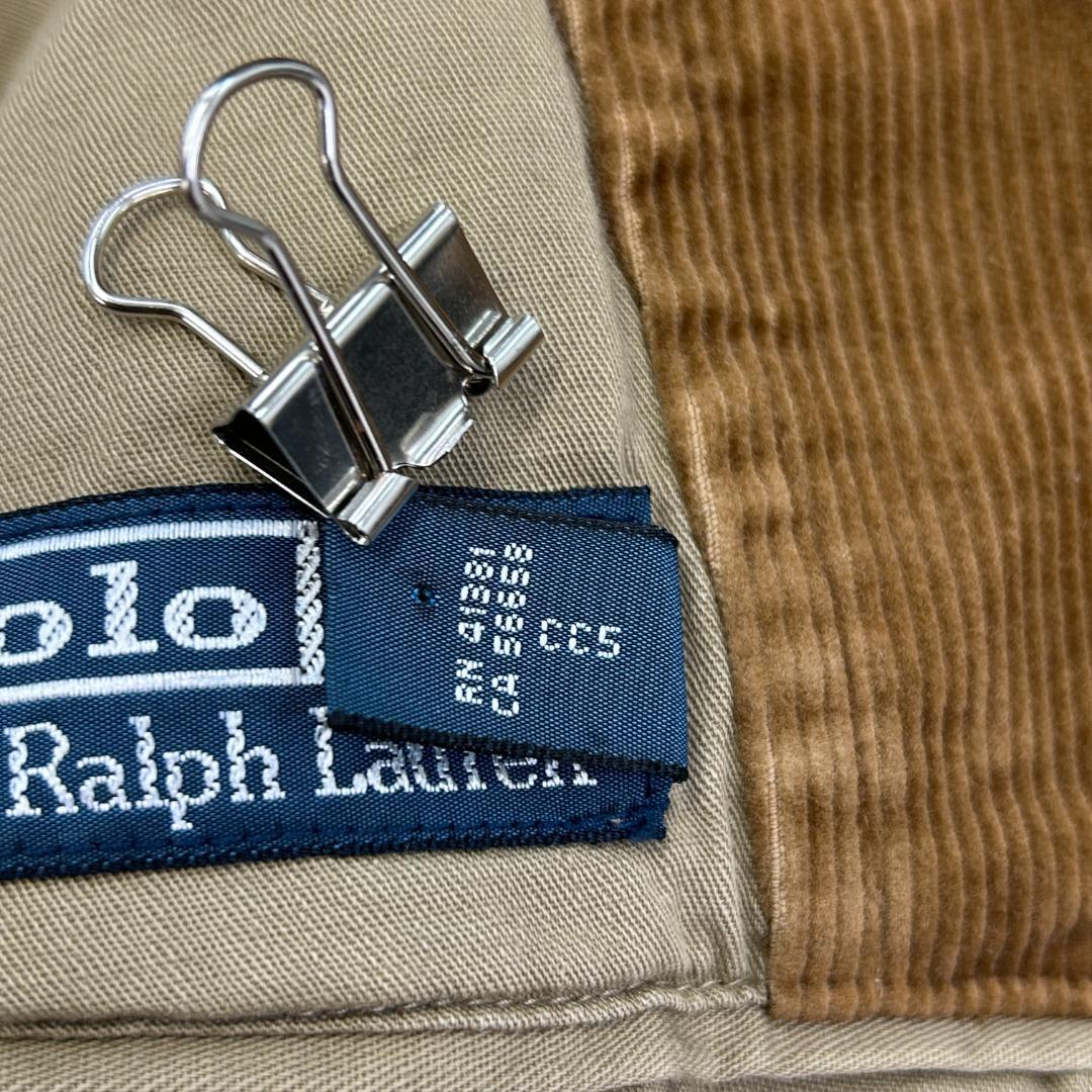 ホ*4様 ラルフローレン エルボーパッチ コーデュロイジャケット 古着