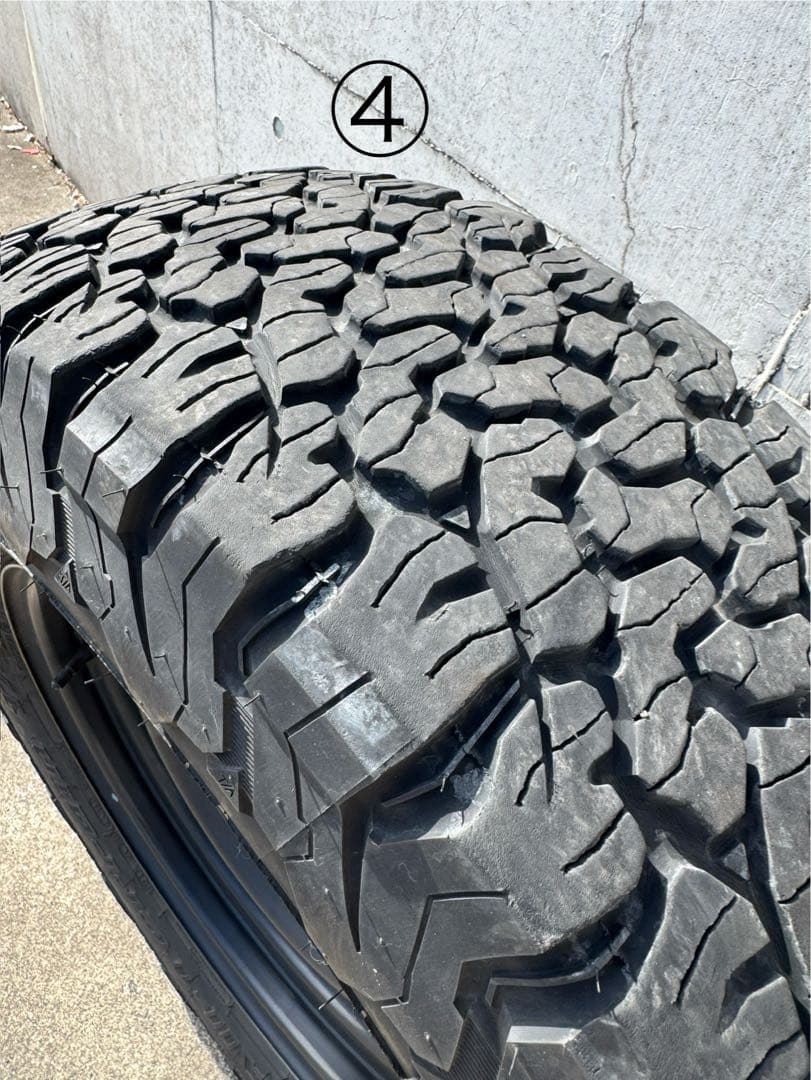 FJクルーザー　タイヤセット　BFグットリッチKO2 265/70/R17