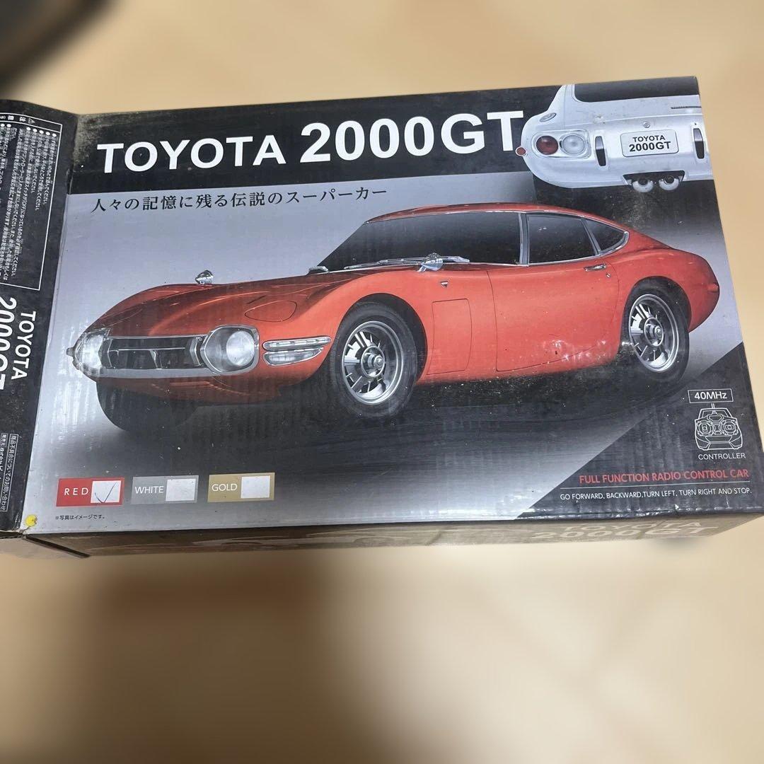 TOYOTA 2000GT 多機能ラジコンカー 赤 - メルカリ