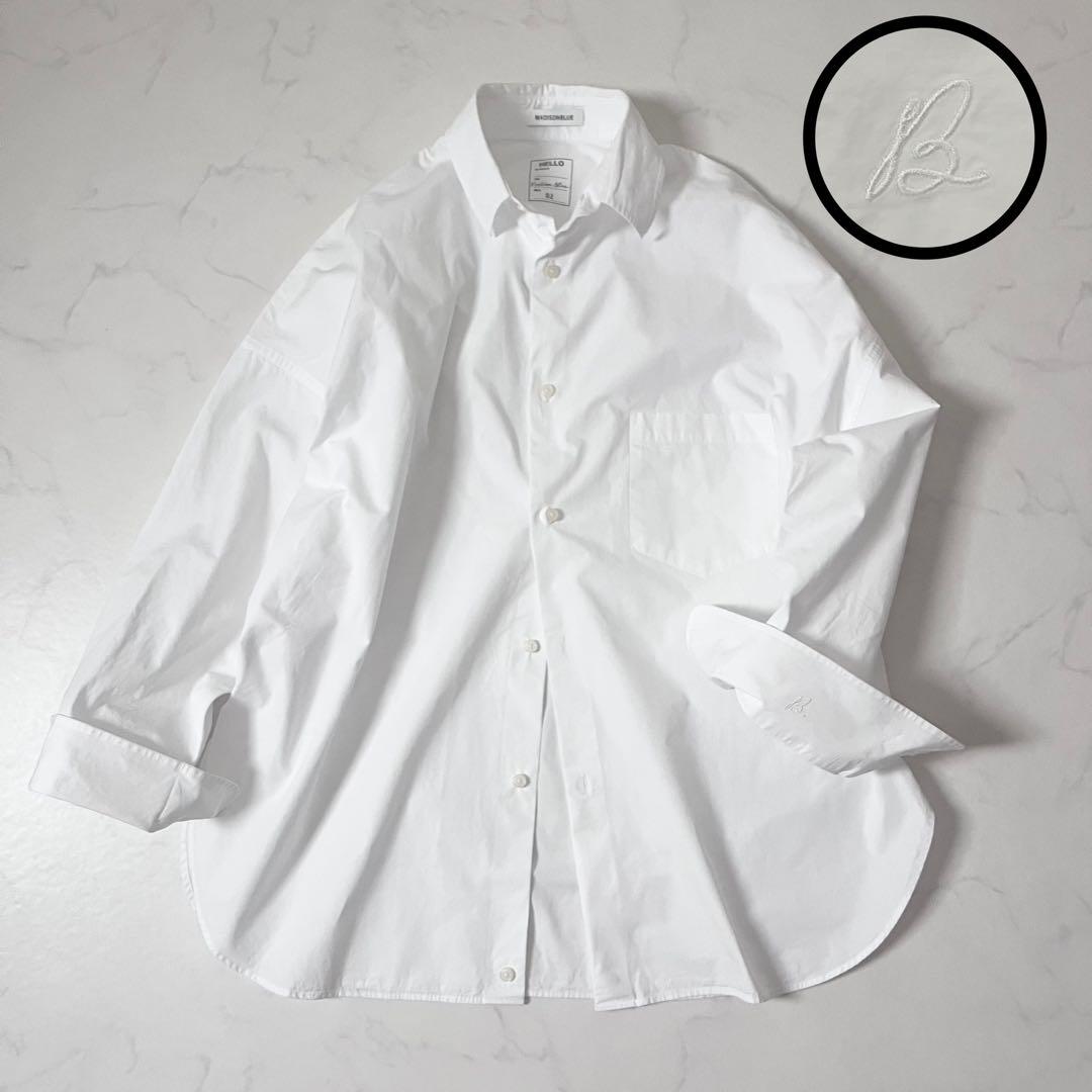 美品 希少サイズ マディソンブルー J.BRADLEY 長袖シャツ B刺繍 02