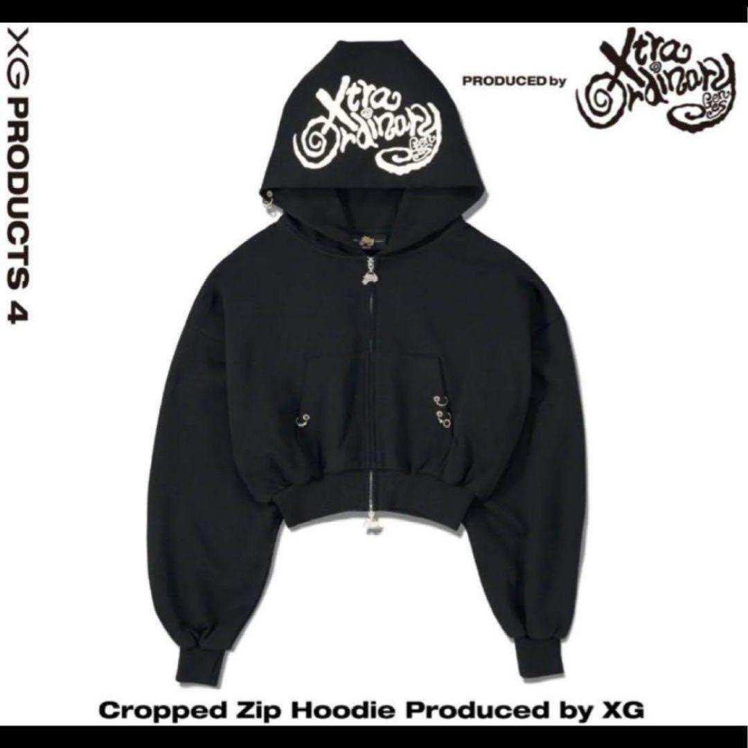 XG Cropped Zip Hoodie M - メルカリ