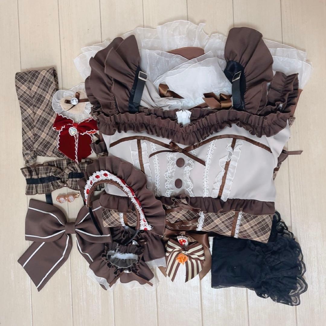 ショコラモカミルフィーメイド《コスプレ10点セット》マリームーン