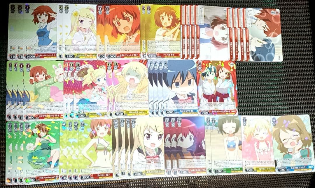 ヴァイスシュヴァルツ きんいろモザイク 8電源 デッキ - メルカリ