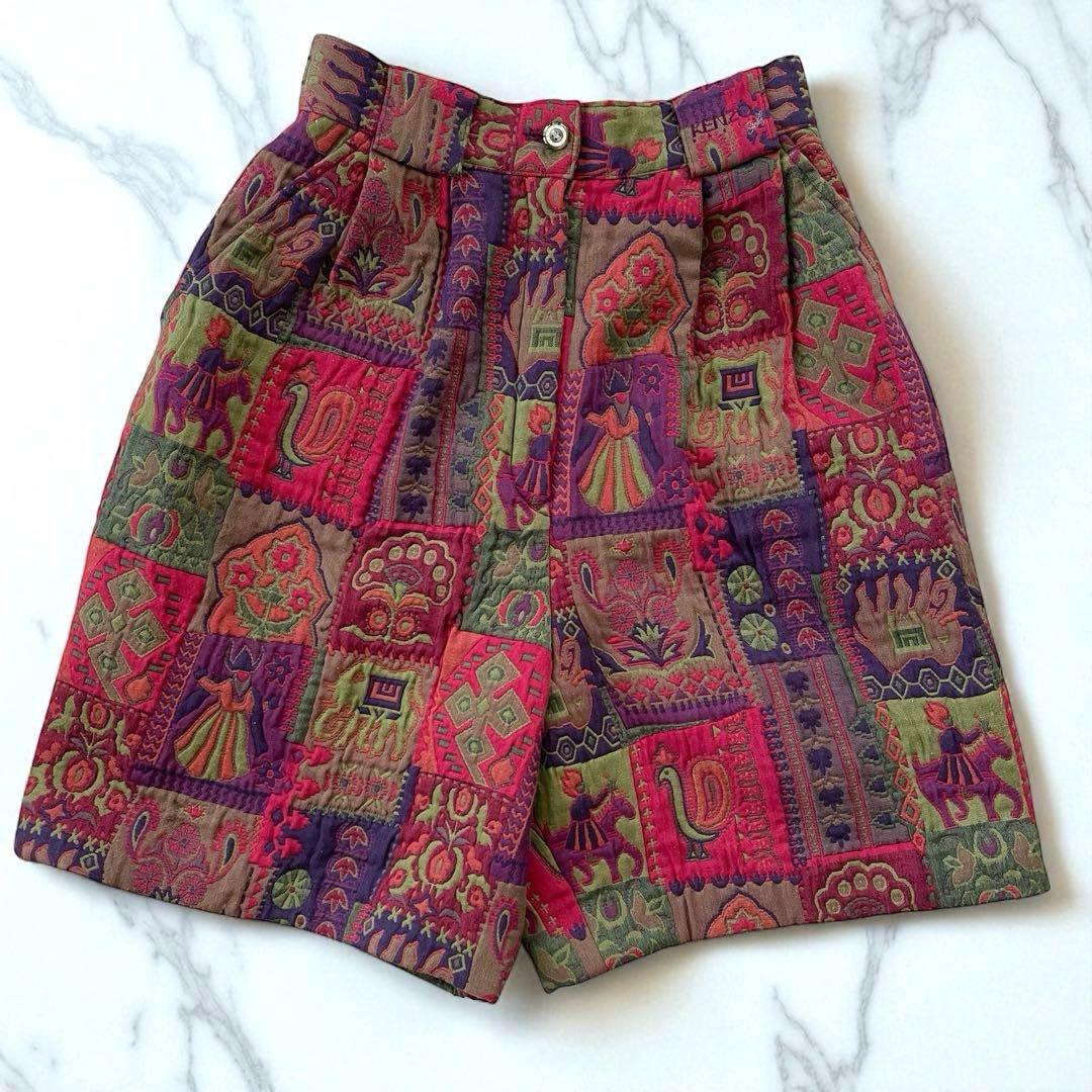 KENZO ケンゾー ヴィンテージ ショートパンツ 総柄 ジャガード 楽天市場】KENZO ケンゾー ハーフパンツ BOKE FLOWER 2.0 FD55PA7464MF
