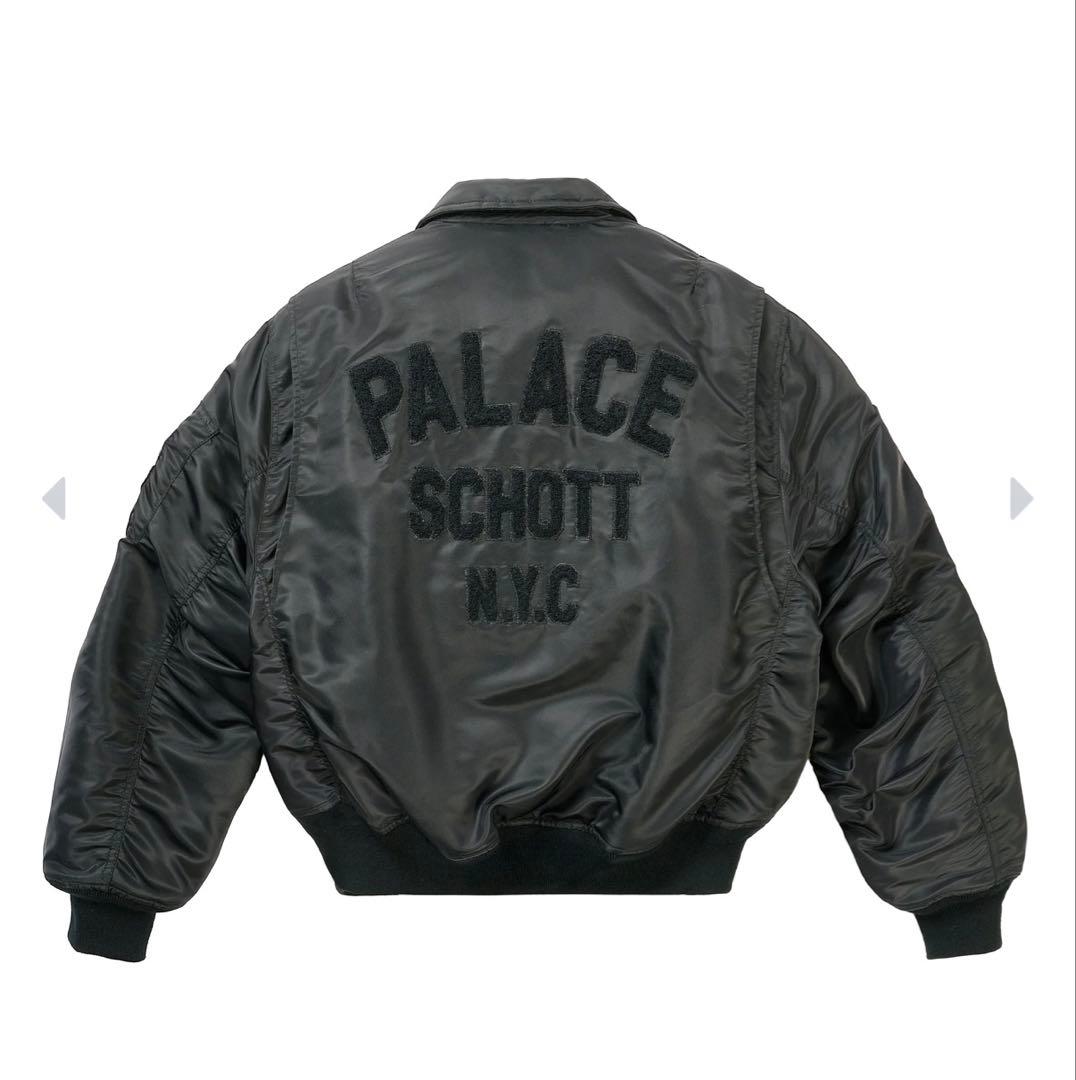 PALACE Schott CWU 90's Fit Bomber Jacket - メルカリ