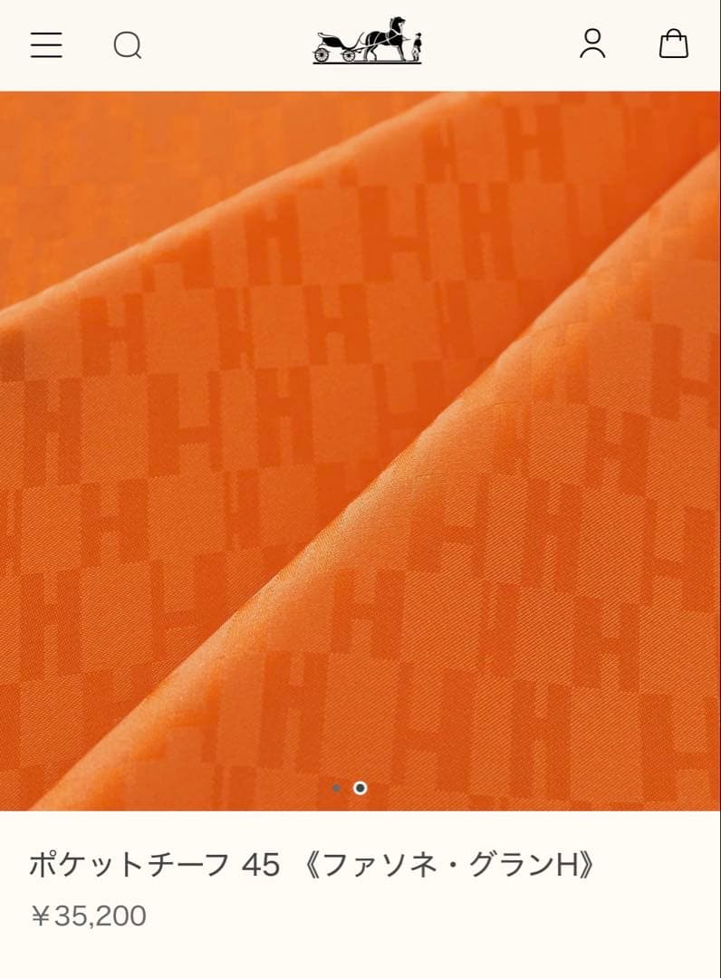 くすのき資産総研様専用】HERMES エルメスポケットチーフ - メルカリ