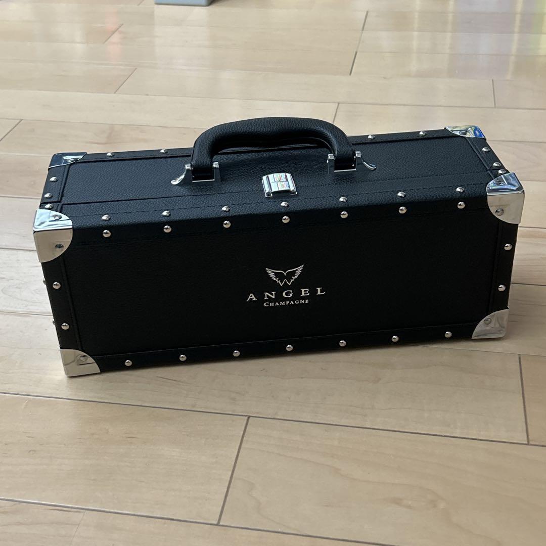 エンジェルシャンパン⭐︎空箱⭐︎黒ブラック☆ぬいぐるみディスプレイ