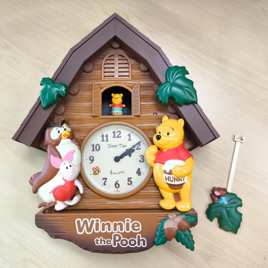 セイコー ディズニータイム FW525B プーさん 振り子時計 掛け時計