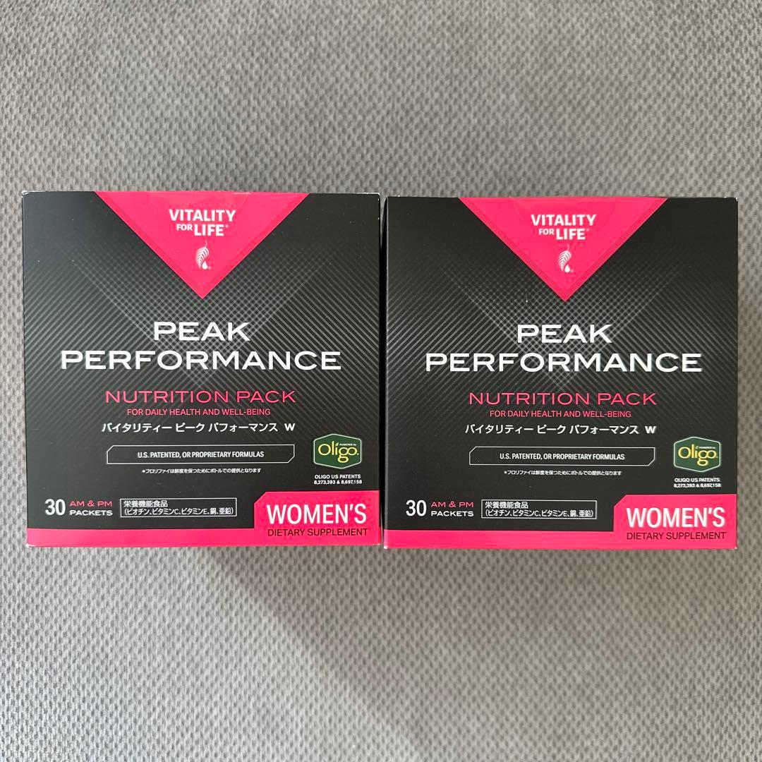 メラルーカ バイタリティー ピーク パフォーマンス W 女性用 30日分×2