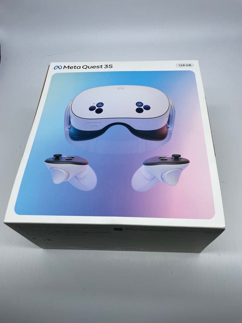 【美品】 Quest 3S 初期化済 VRヘッドセット Meta Quest 3S 128GB (旧Oculus) [VRヘッドセット /40種類以上のゲーム