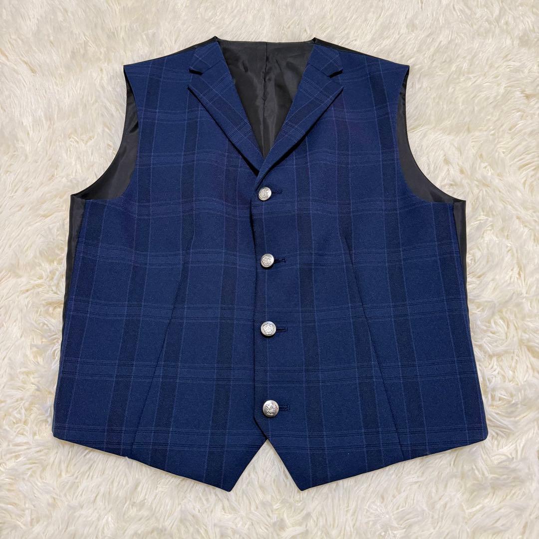 美品✨ワンダーファクトリー 男子フォーマルスーツ 6点セット ネイビー