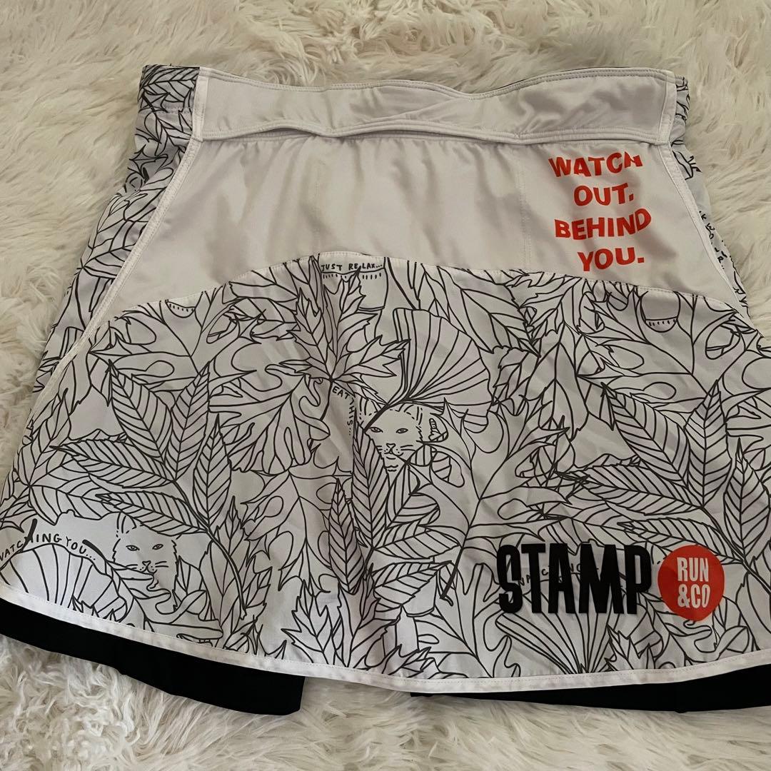 STAMP RUN＆CO スタンプ ランアンドコー ランスカ ランニングスカート