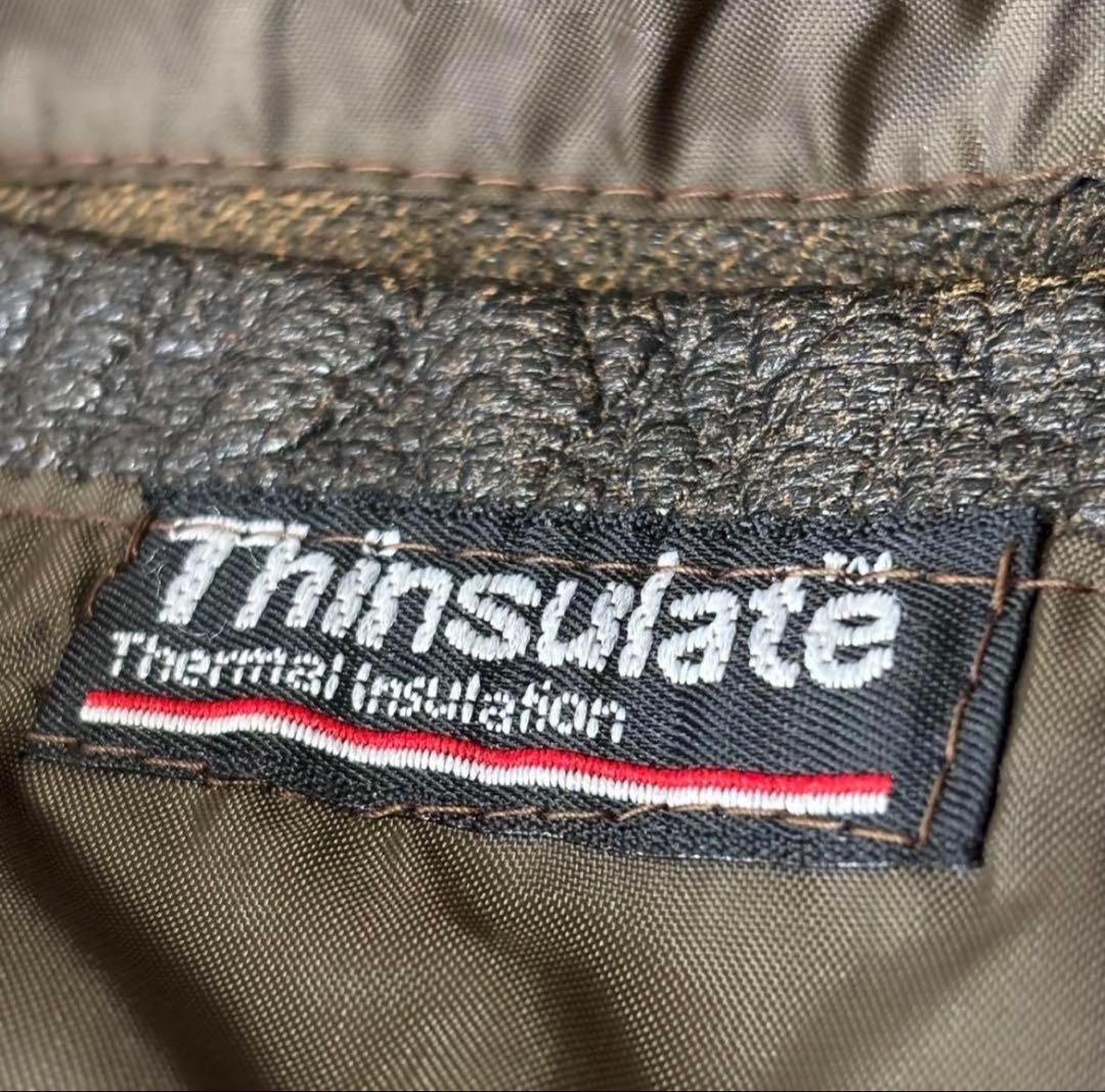 L.L.Bean A-2 本革 レザージャケット　80s