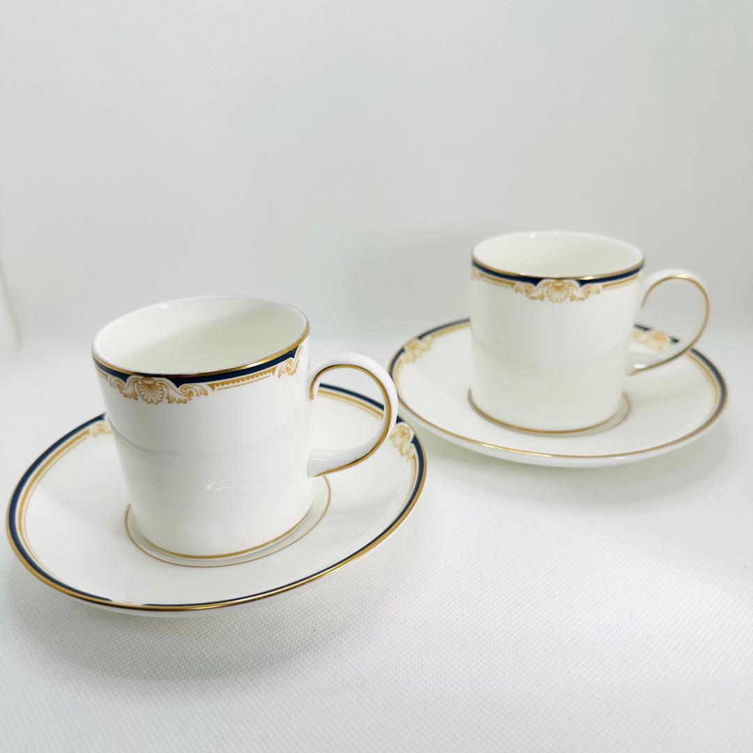 ウェッジウッド キャベンディッシュ カップ＆ソーサー 2客セット 美品