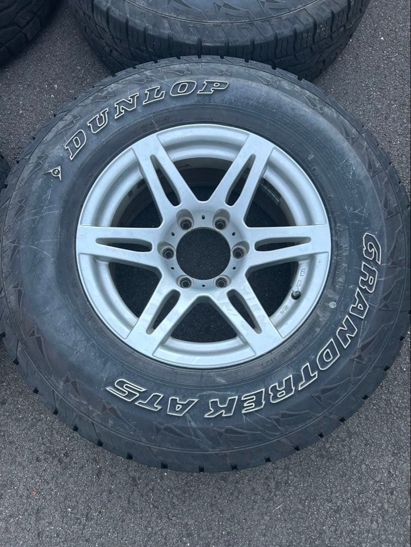 DUNLOP GRANDTREK ATS 16インチ タイヤホイールセット - タイヤ