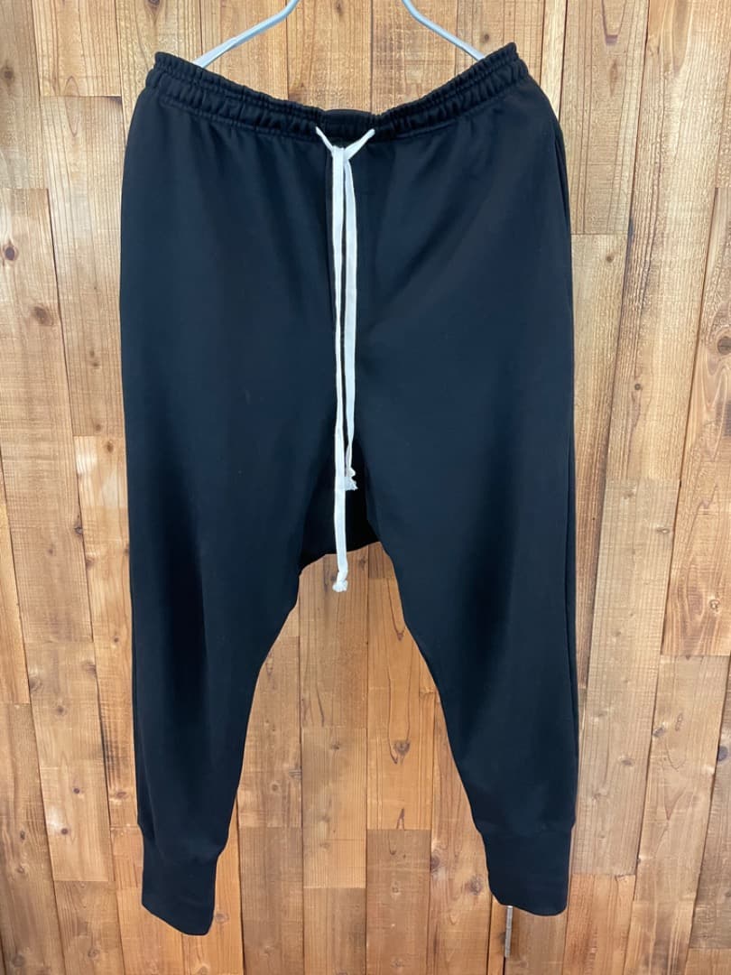 ✓AD WERKS ブラック サルエルパンツ 楽天市場】Rベルトパンツ サルエルパンツ 10分丈 パンツ モード 黒 赤