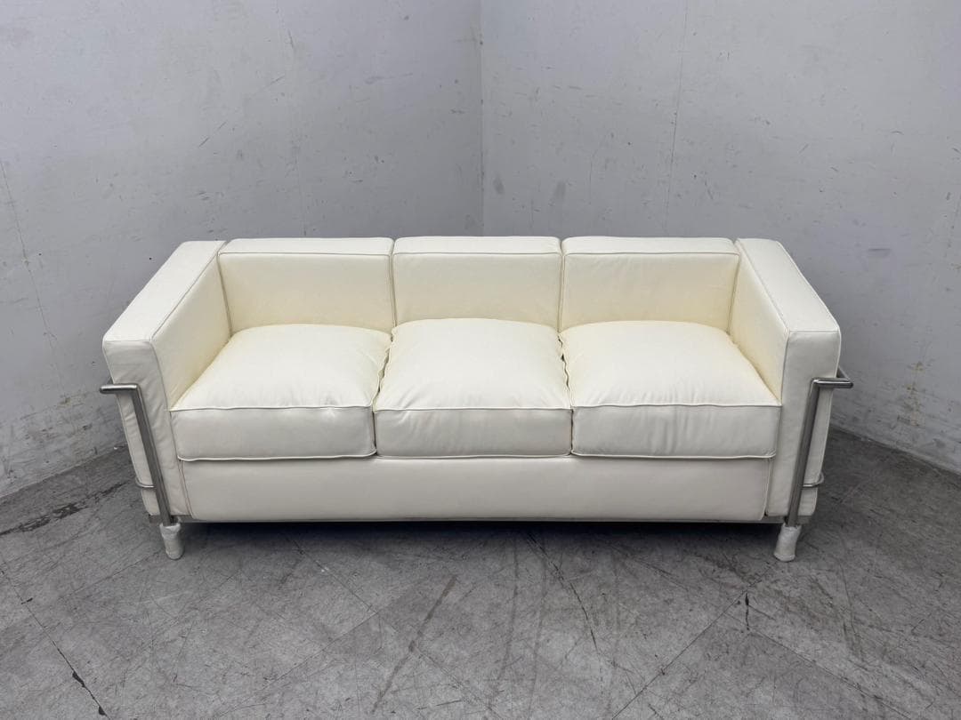 T7330☆未使用品☆ル・コルビュジェ☆LC2☆本革☆グランコンフォール