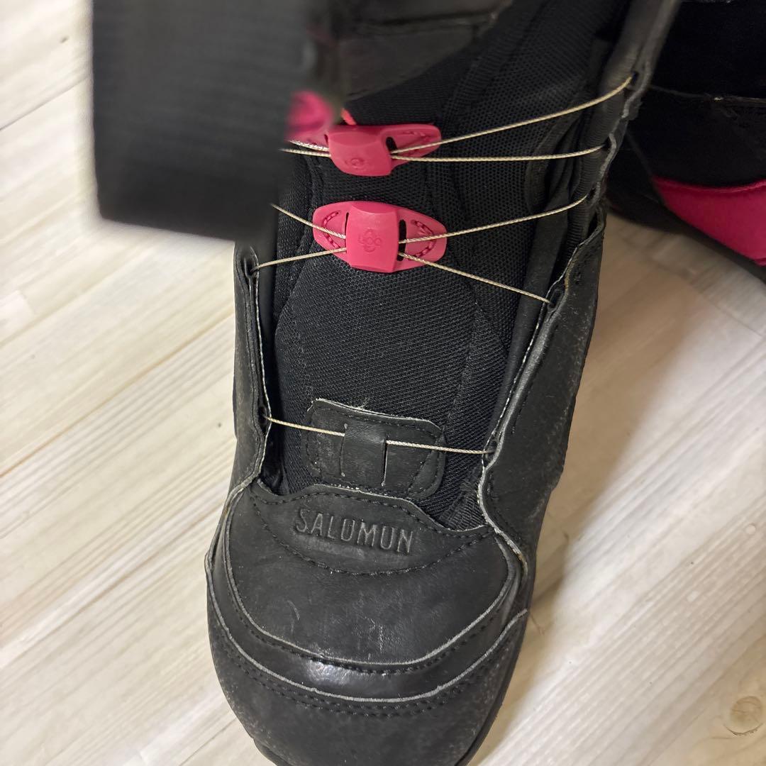 【美品】SALOMON スノーボードブーツ MYRIAD BOA 24.5cm