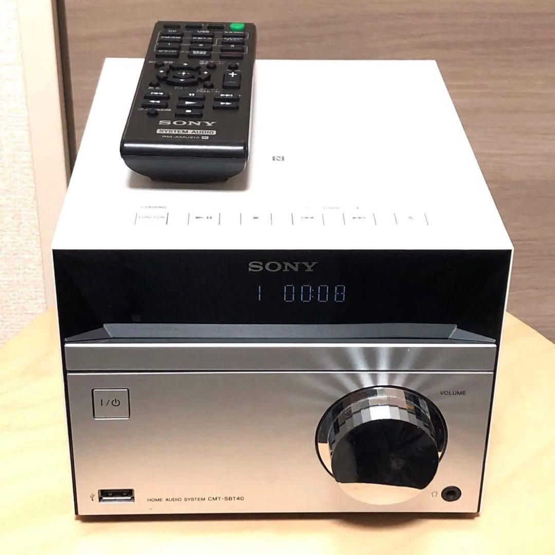 SONY CMT-SBT40 専用スピーカー付き BT CD再生可 現状渡し品 CMT-SBT40 | システムステレオ | ソニー
