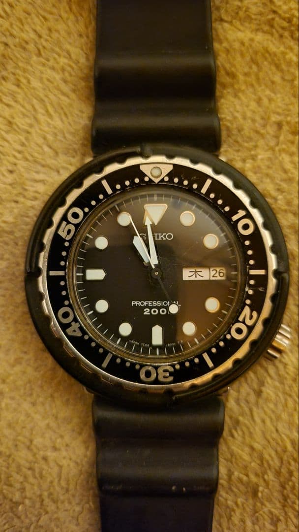 SEIKO プロフェッショナル 200 7c43 6020 ミニツナ - メルカリ