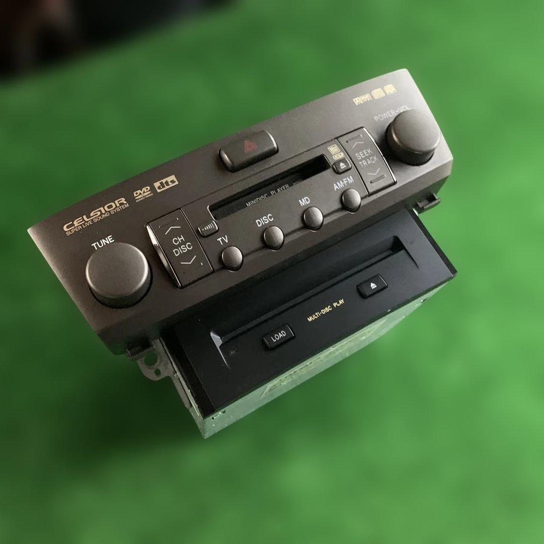 犬ナナ犬専用 セルシオ 30 31 純正カーナビチューナー DVD TV 中古品