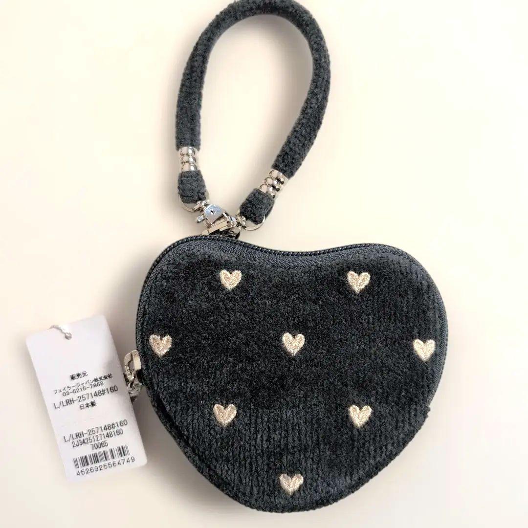 LOVERARY by FEILER ハートポーチ ラブラリーハート 舟型ポーチM L/LRH