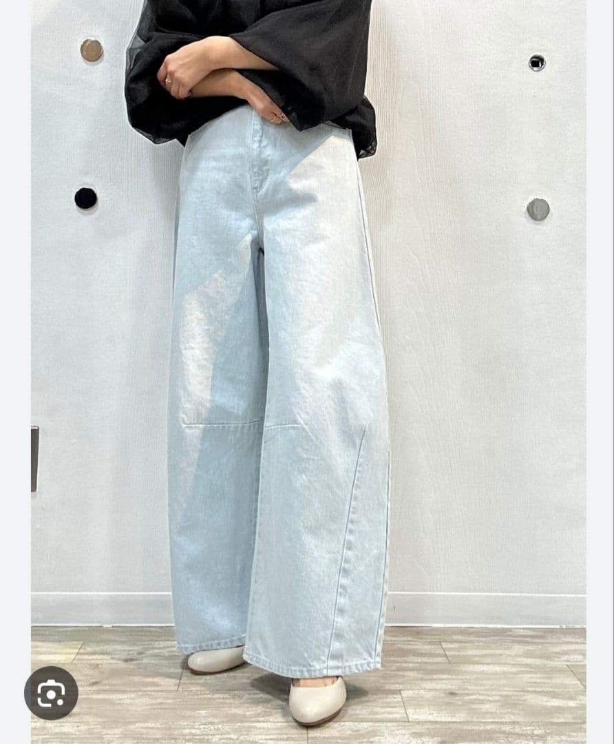 シニカル　ワイドカーブデニムパンツ　CYNICAL CYNICAL (シニカル) 