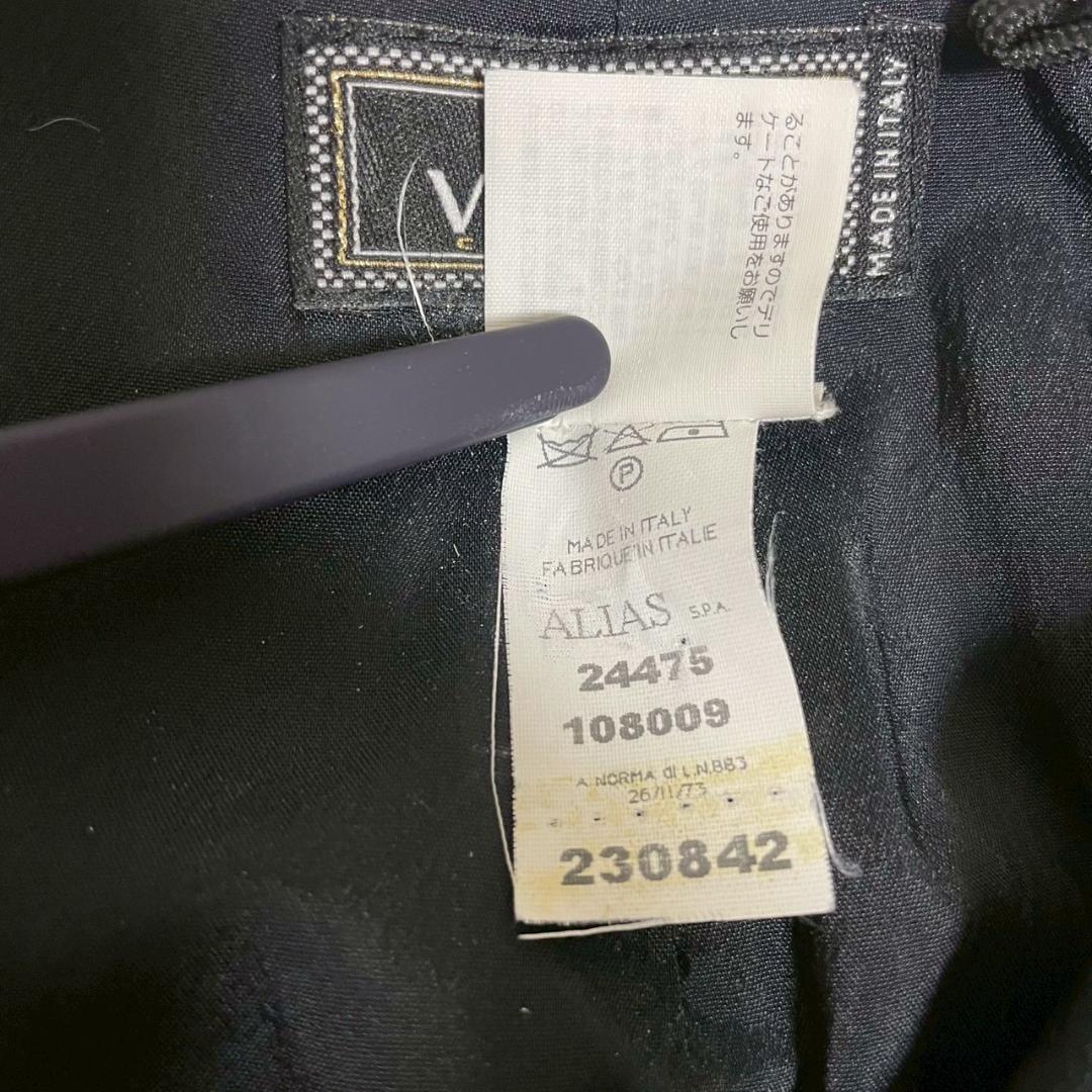 ジャンニヴェルサーチ セットアップ ノーカラージャケット スカート