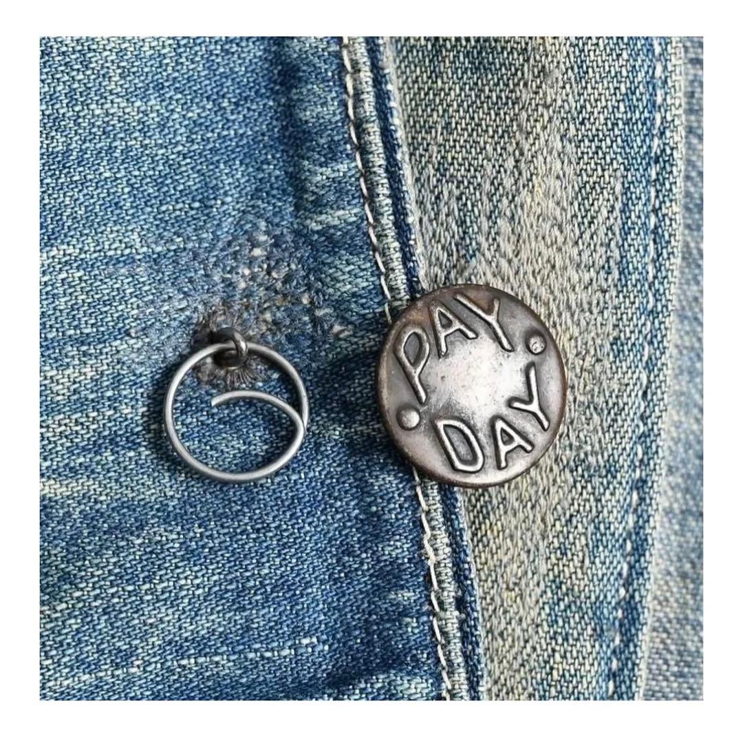 1920's PAY DAY カバーオール チンスト チェンジボタン ビンテージ