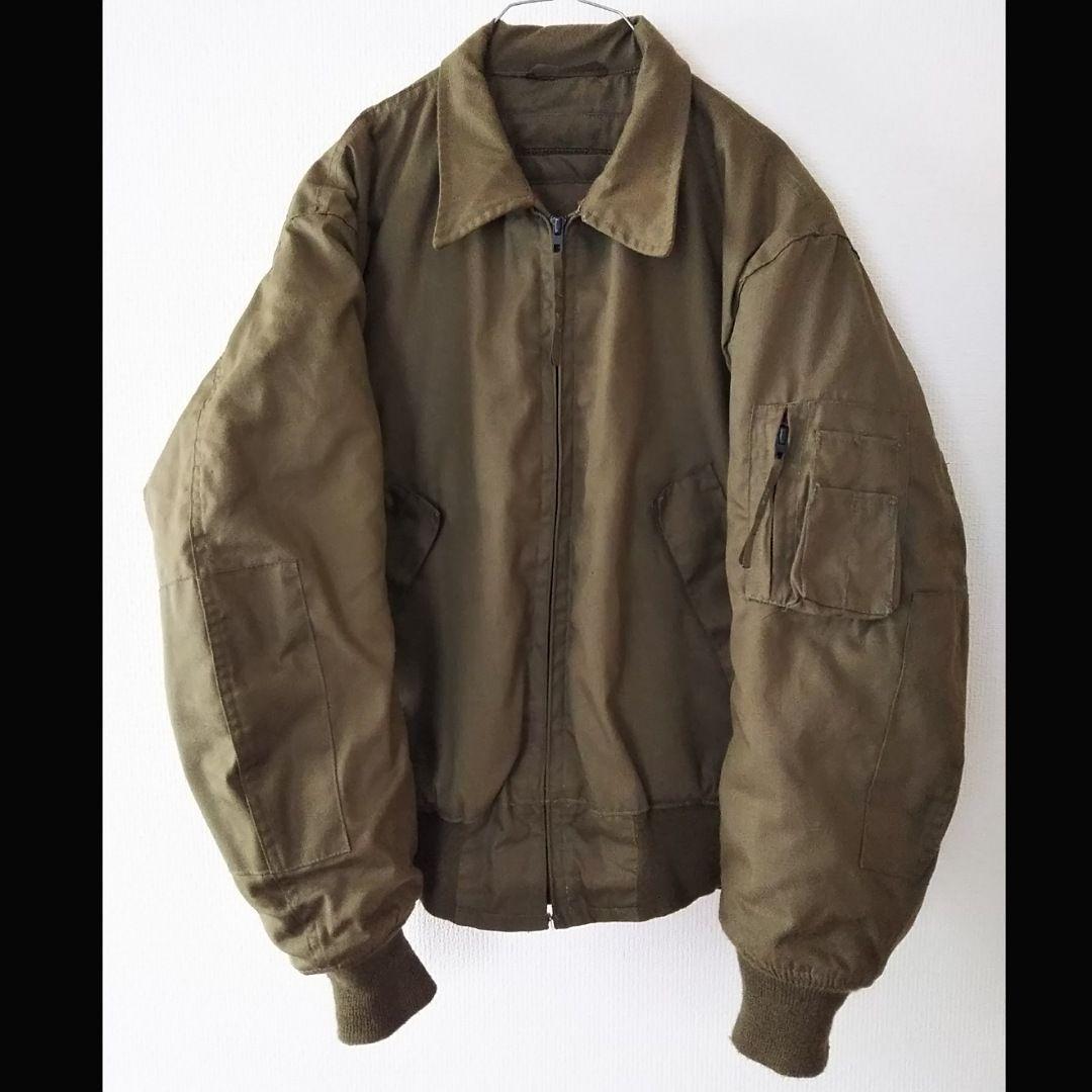 ジャケット・アウター ISRATEX / CVC COLD WEATHER JACKET US CVC Tanker Jacket Cold Weather OD 1989 Medium Long ISRATEX 100