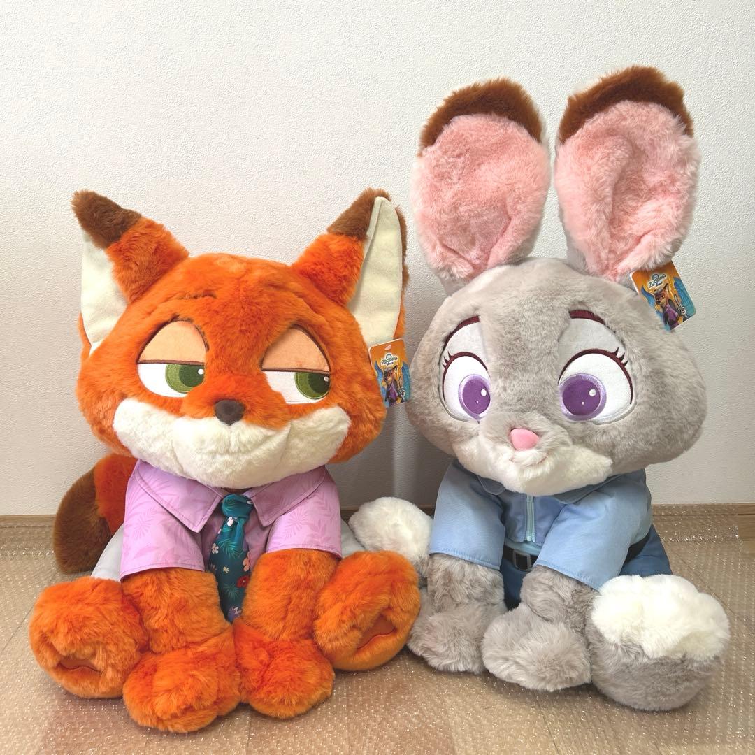 コストコ ズートピア2 ニック ジュディ ブランケット入り BIG