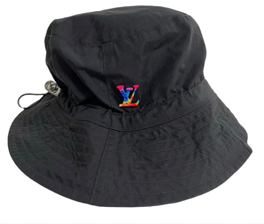 ルイヴィトン レインボーロゴ ボブトランスフォーマブル ハットルイ
