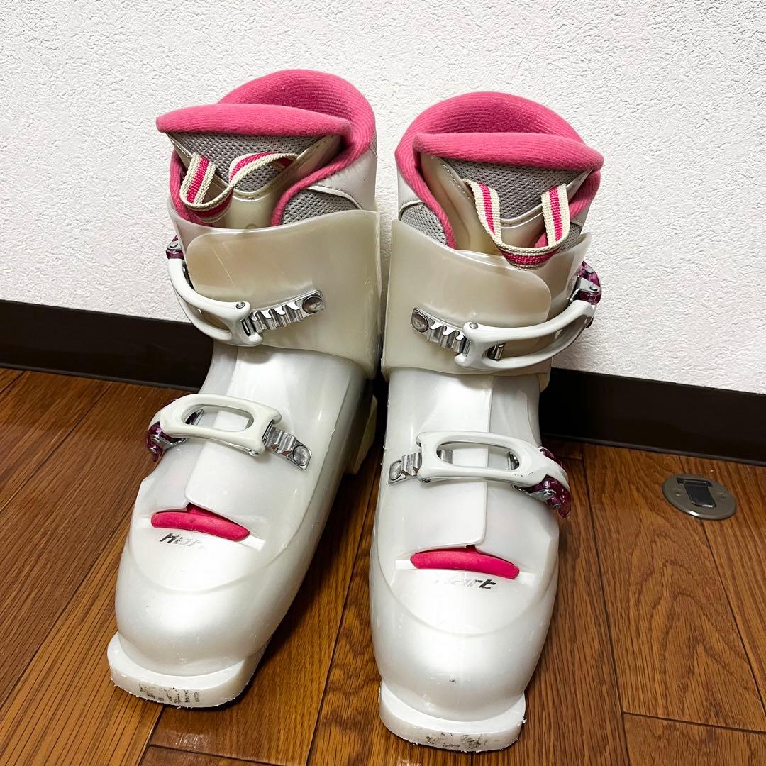 【ガールズ】elan 140cm Hart 24.0cm 女子 スキーセット