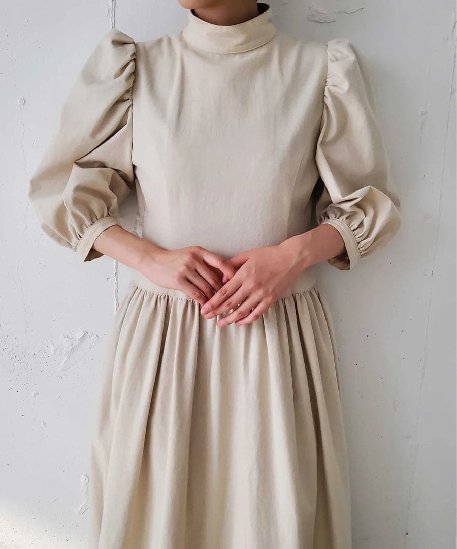 foufou キャンディードレス クレイジーガーデン ハイネックギャザードレス 6/9の販売情報】ようこそクレイジーガーデン🌷【ハイネックギャザー