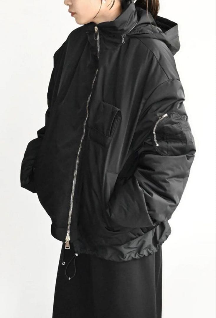 PHOTOCOPIEU Padded Flight Jacket ブラック - メルカリ
