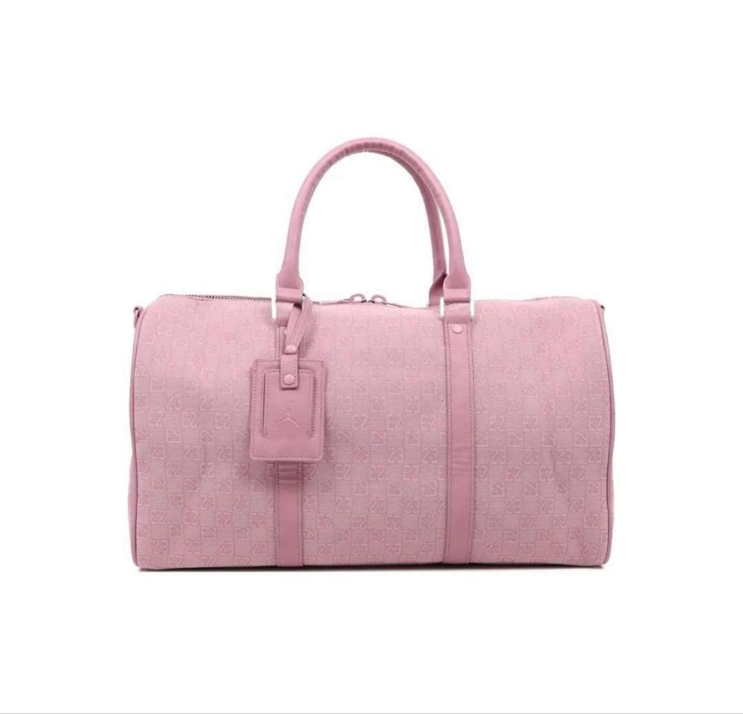 ジョーダン(JORDAN)モノグラム ダッフル バッグ ボストンバッグ ピンク