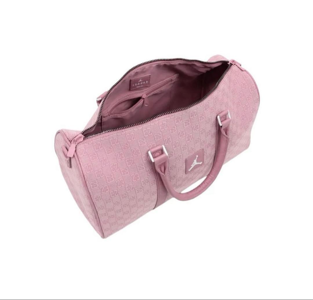 ジョーダン(JORDAN)モノグラム ダッフル バッグ ボストンバッグ ピンク