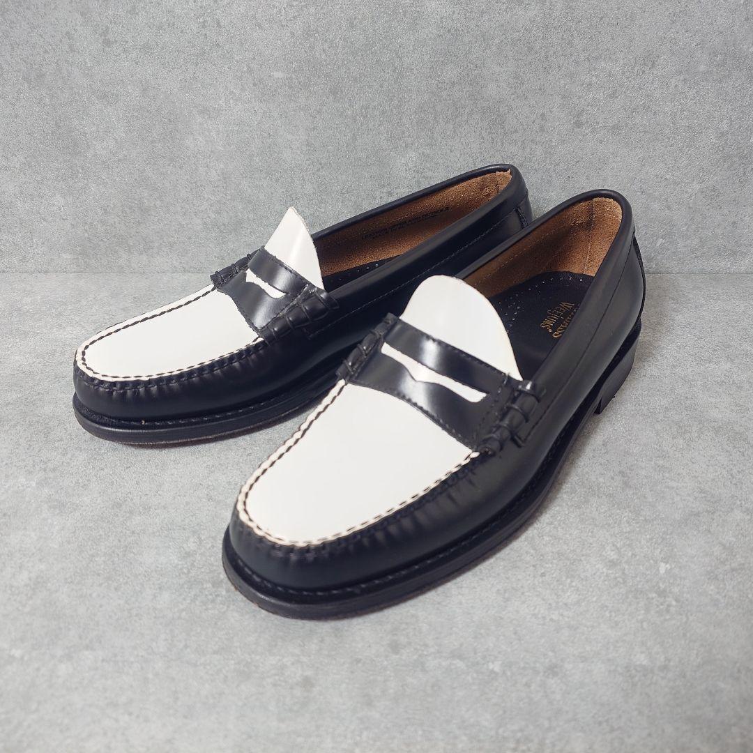 極美品】G.H.BASS ラーソン ペニーローファー 26cm バイカラー - メルカリ