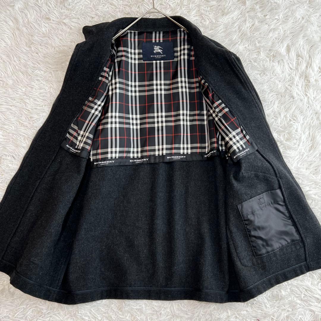 バーバリー モッズコート ライナー付き ノバチェック 2way 三陽商会 日本製