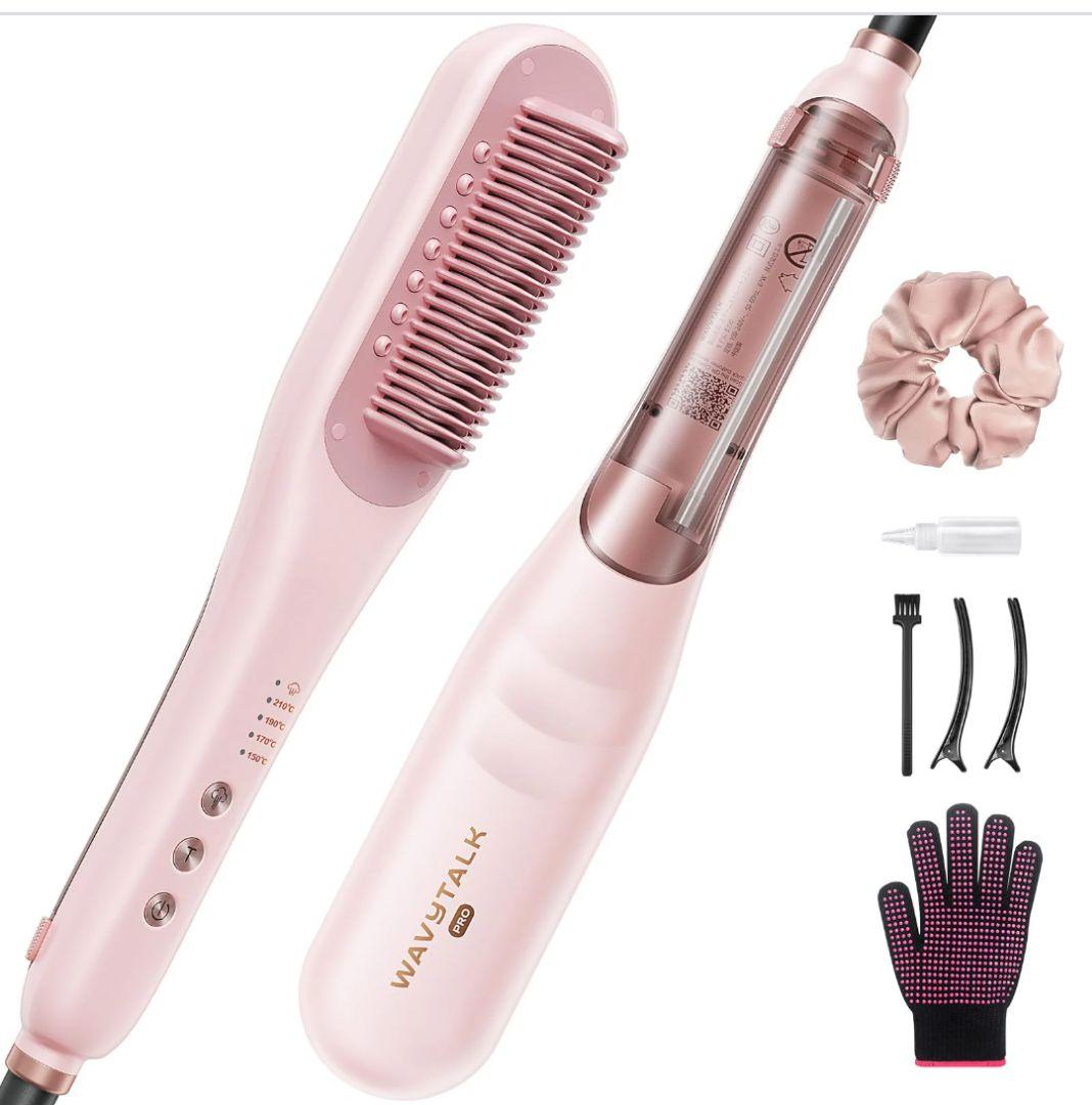 新品☆未開封》正規品 WAVY TALK スチーム ストレート ブラシ - メルカリ