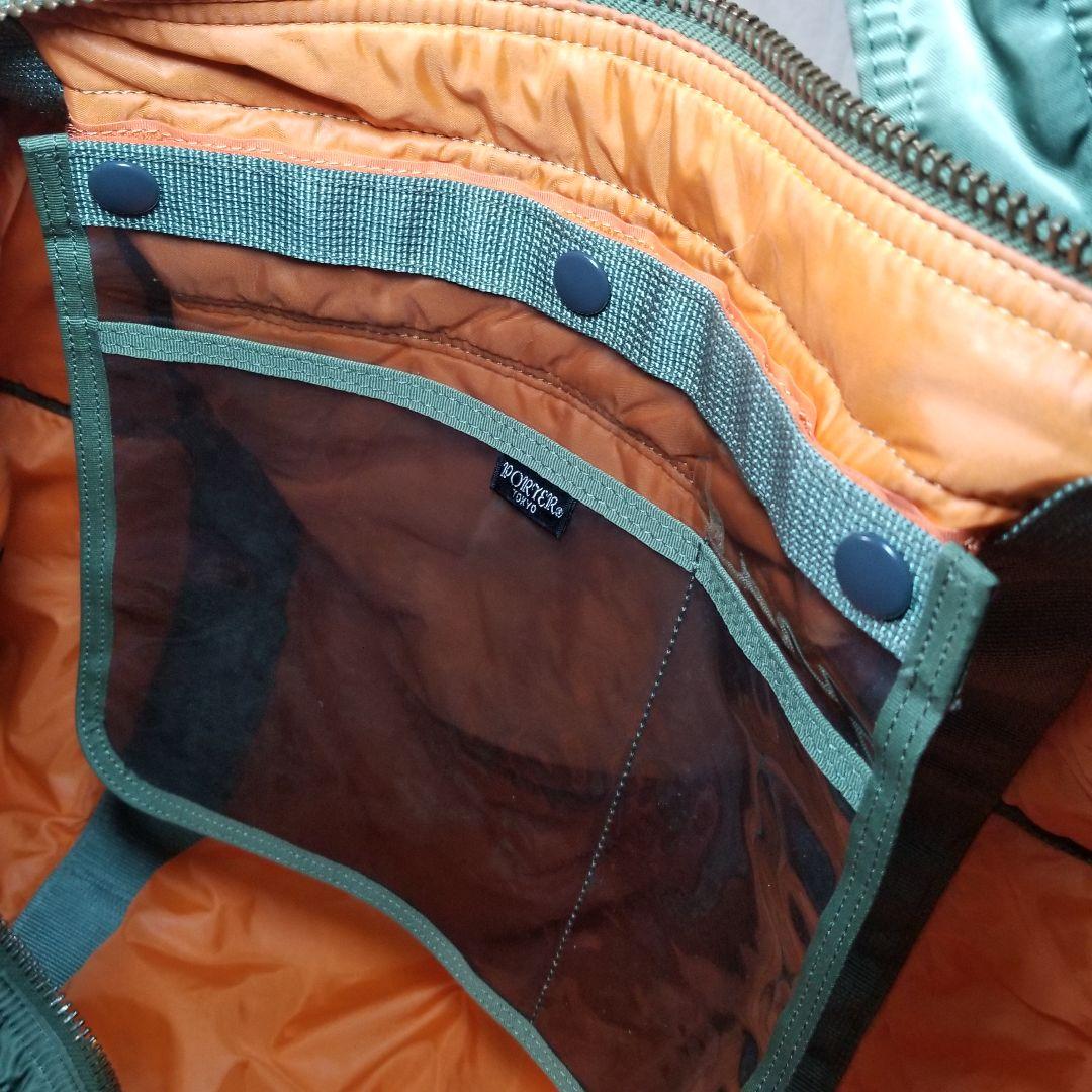 廃盤 極美品 ポーター タンカー ダッフルバッグ 2way セージ 超特大 XL