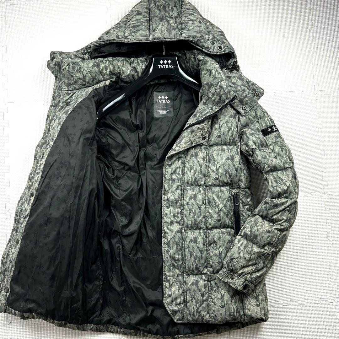 美品】タトラスダウンジャケットR LINE迷彩2サイズ