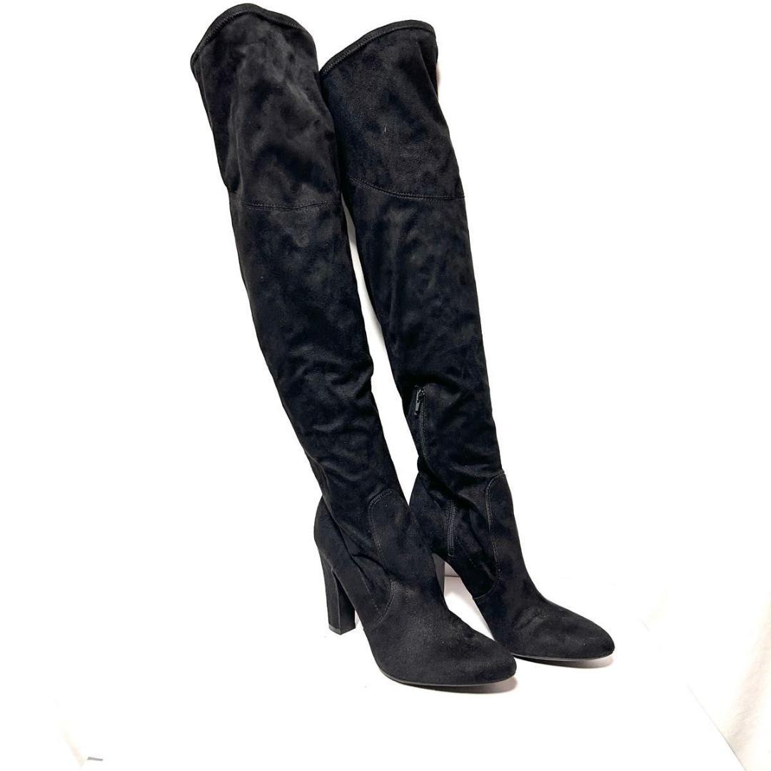 希少✨【UNISA】ウニサ クラシックオーバー二ーブーツ ニーハイ 26.5cm