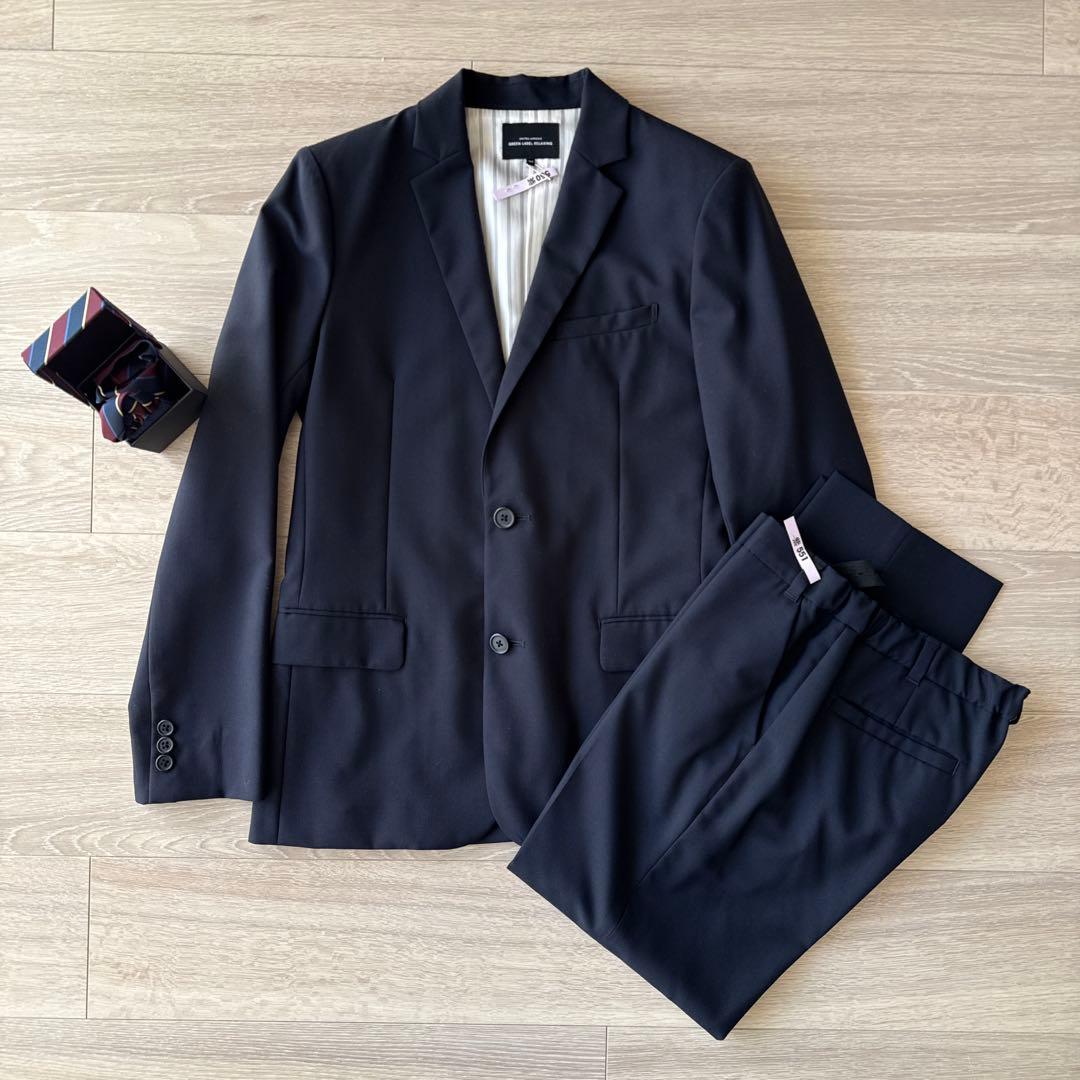 グリーンレーベルリラクシング　キッズ　フォーマルスーツセット　ネイビー　160 green label relaxing（グリーンレーベルリラクシング） フォーマル