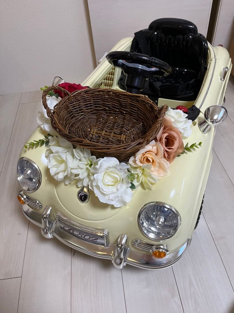 ウェディング　リングカー　リングボーイ　リングガール　ラジコンカー 💐🚗結婚式の演出 リングボーイ・リングガール用の ラジコンカーの