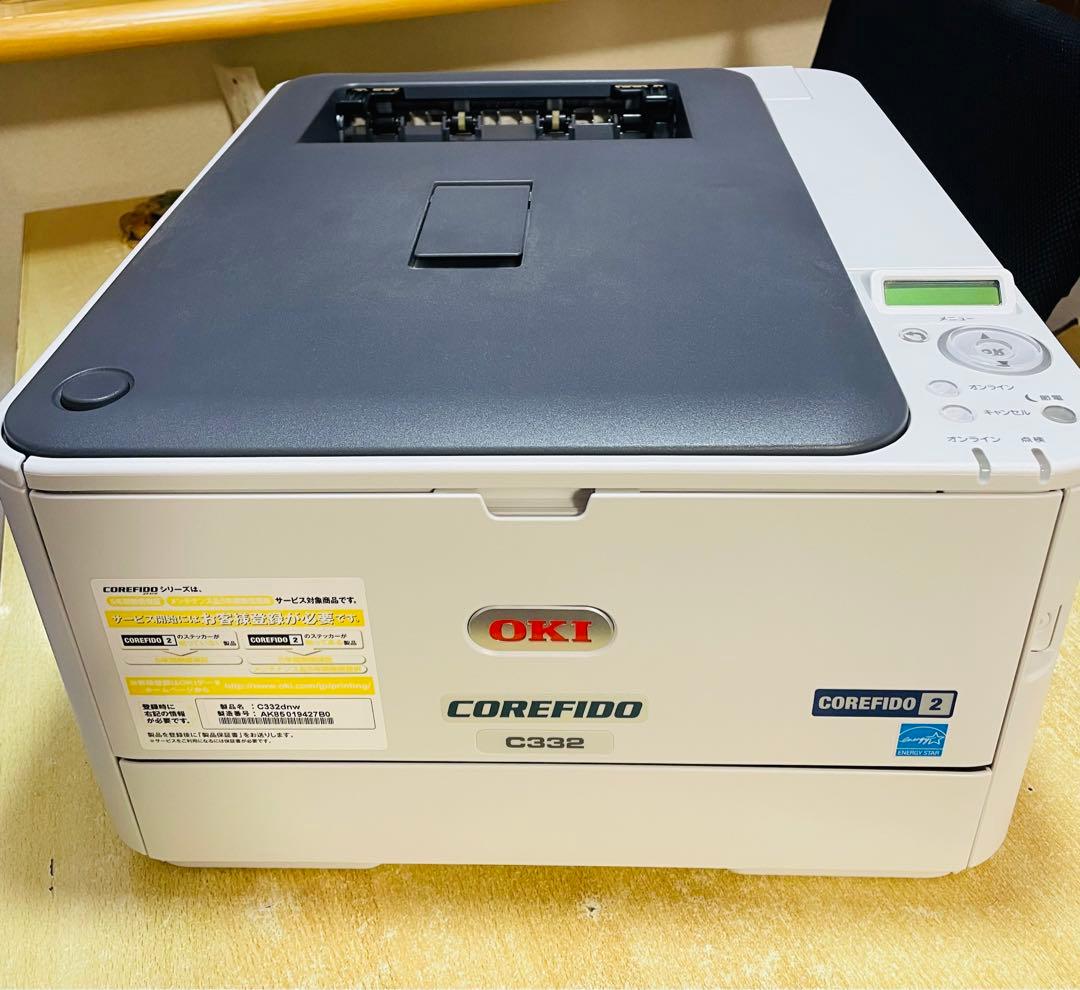 OKI COREFIDO C332dnw A4 カラー レーザープリンター - メルカリ